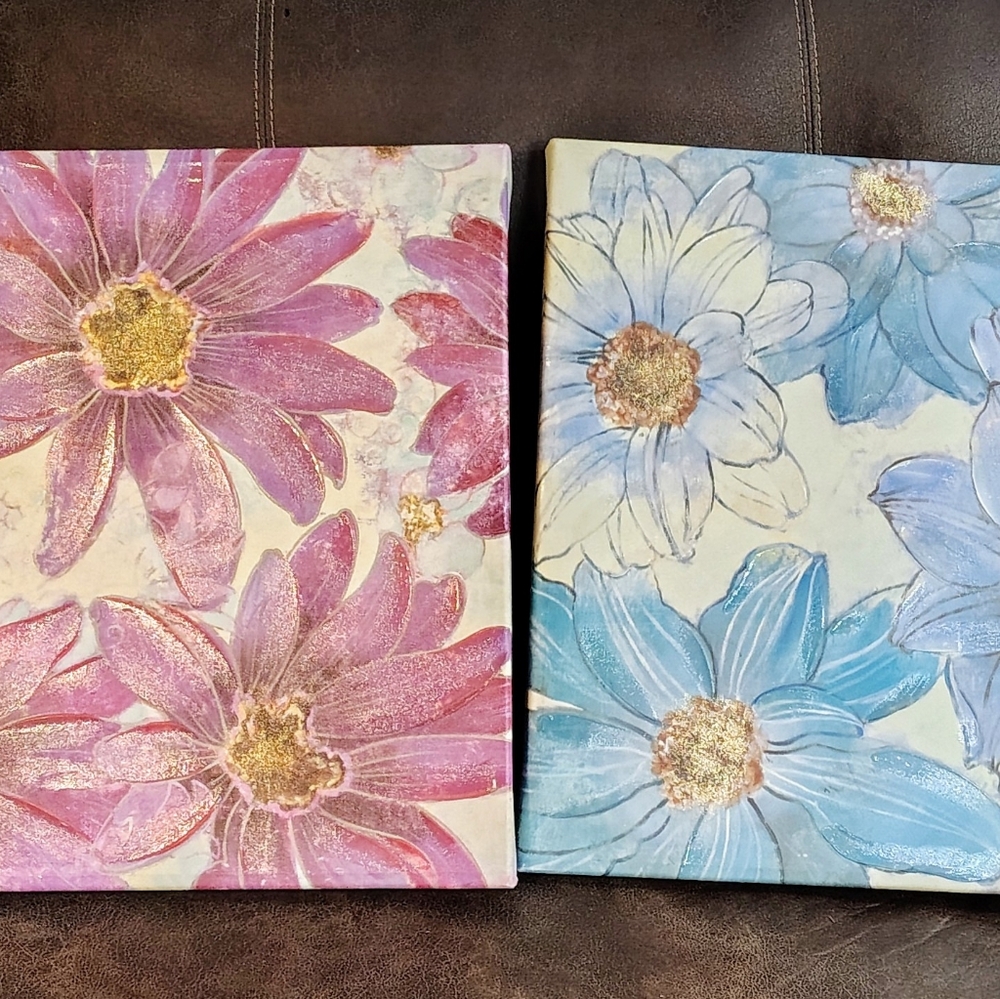 Set Of 2 canvas paintings